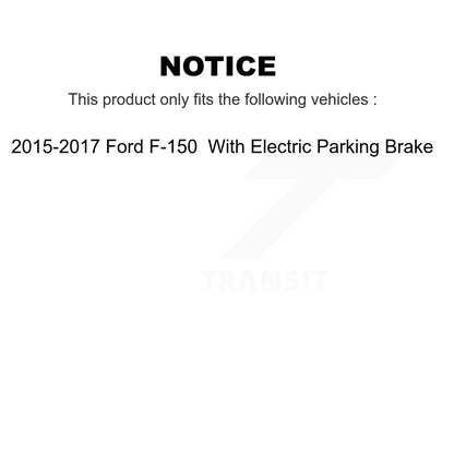 Ceramic Disc Brake Pads Front Rear Kit For Ford F-150