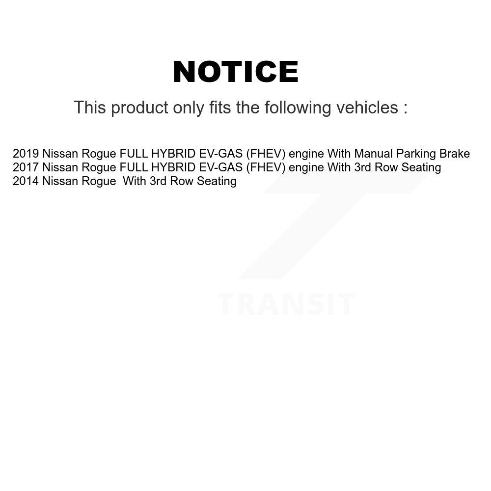 Ceramic Disc Brake Pads And Rear Parking Shoes Front Kit For