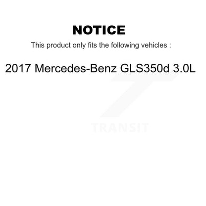 Semi-Metallic Disc Brake Pad Wear Sensor Front Kit For Mercedes-Benz GL350 GL550