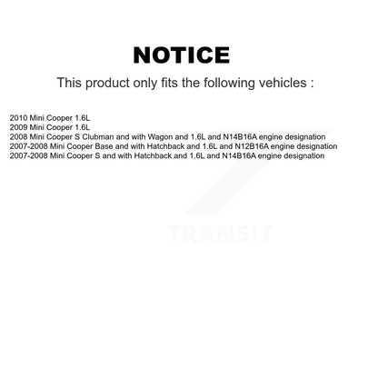 Brake Pads Wear Sensor (4 Pack) Front Rear For Mini Cooper