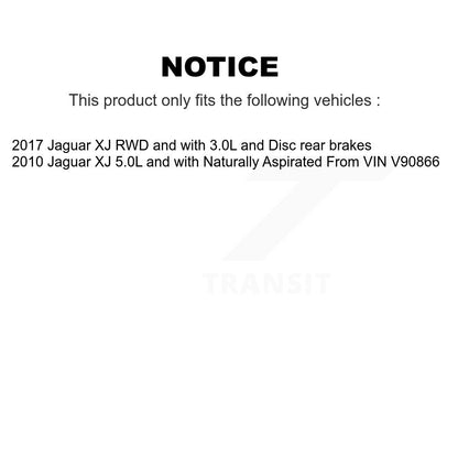 Brake Pads Wear Sensor (4 Pack) Front Rear For Jaguar XJ