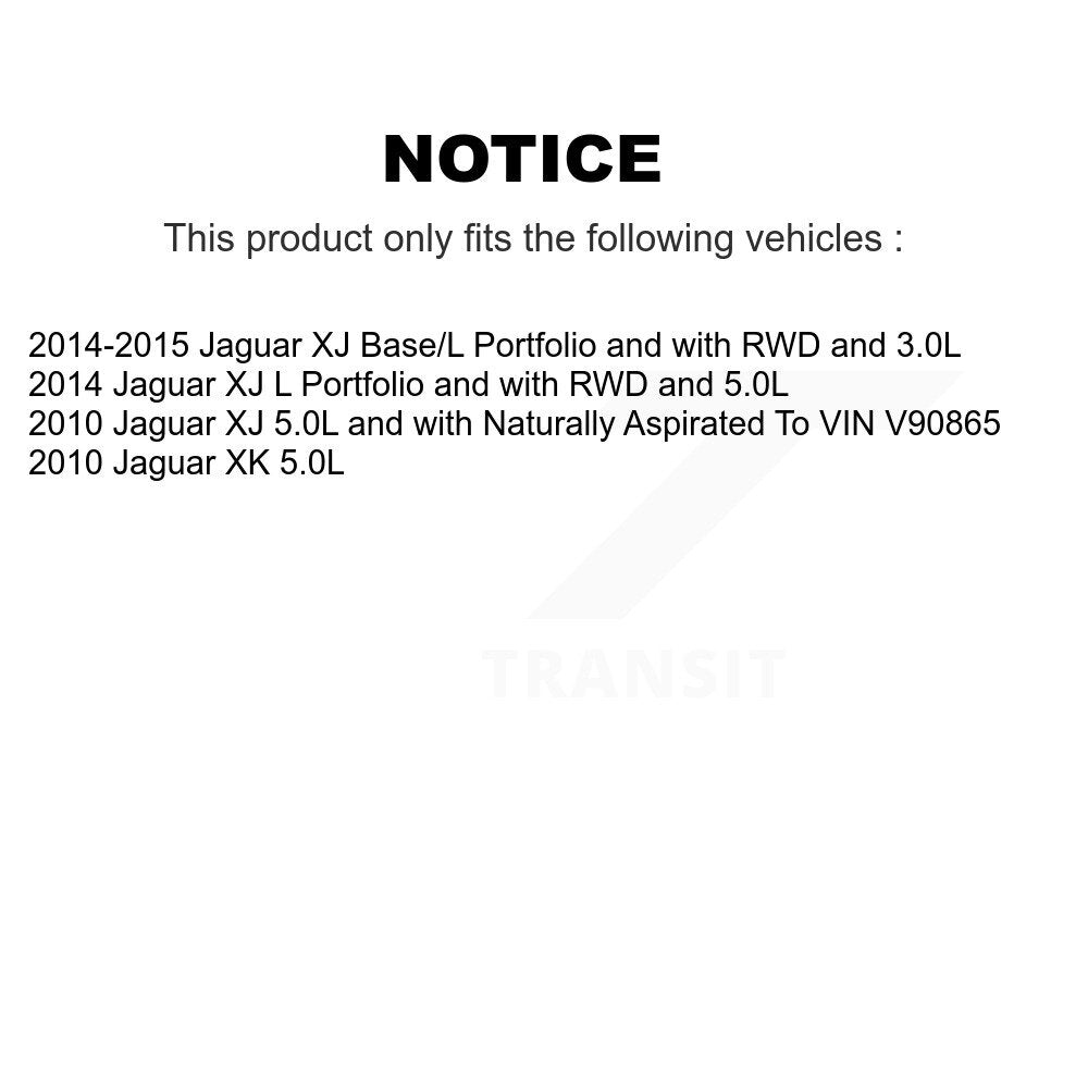 Brake Pads Wear Sensor (4 Pack) Front Rear For Jaguar XJ XK