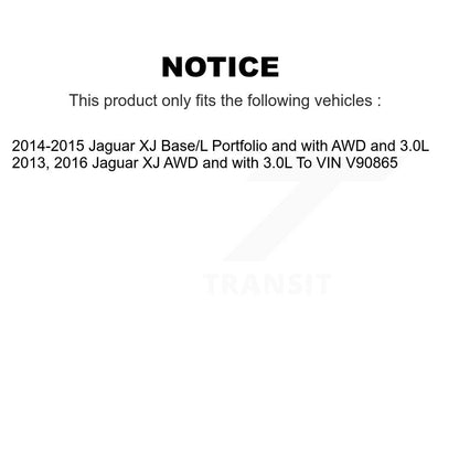 Brake Pads Wear Sensor (4 Pack) Front Rear For Jaguar XJ