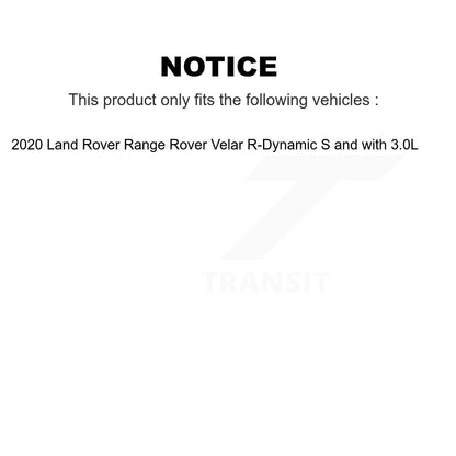 Brake Pads Wear Sensor (4 Pack) Front Rear For Land Rover Range Velar