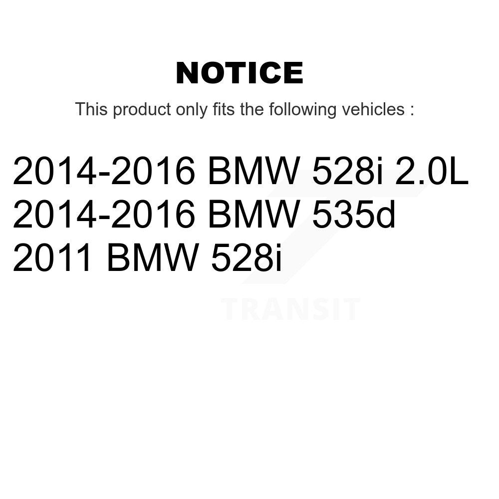 Brake Pads Wear Sensor (4 Pack) Front Rear For BMW 528i 535d