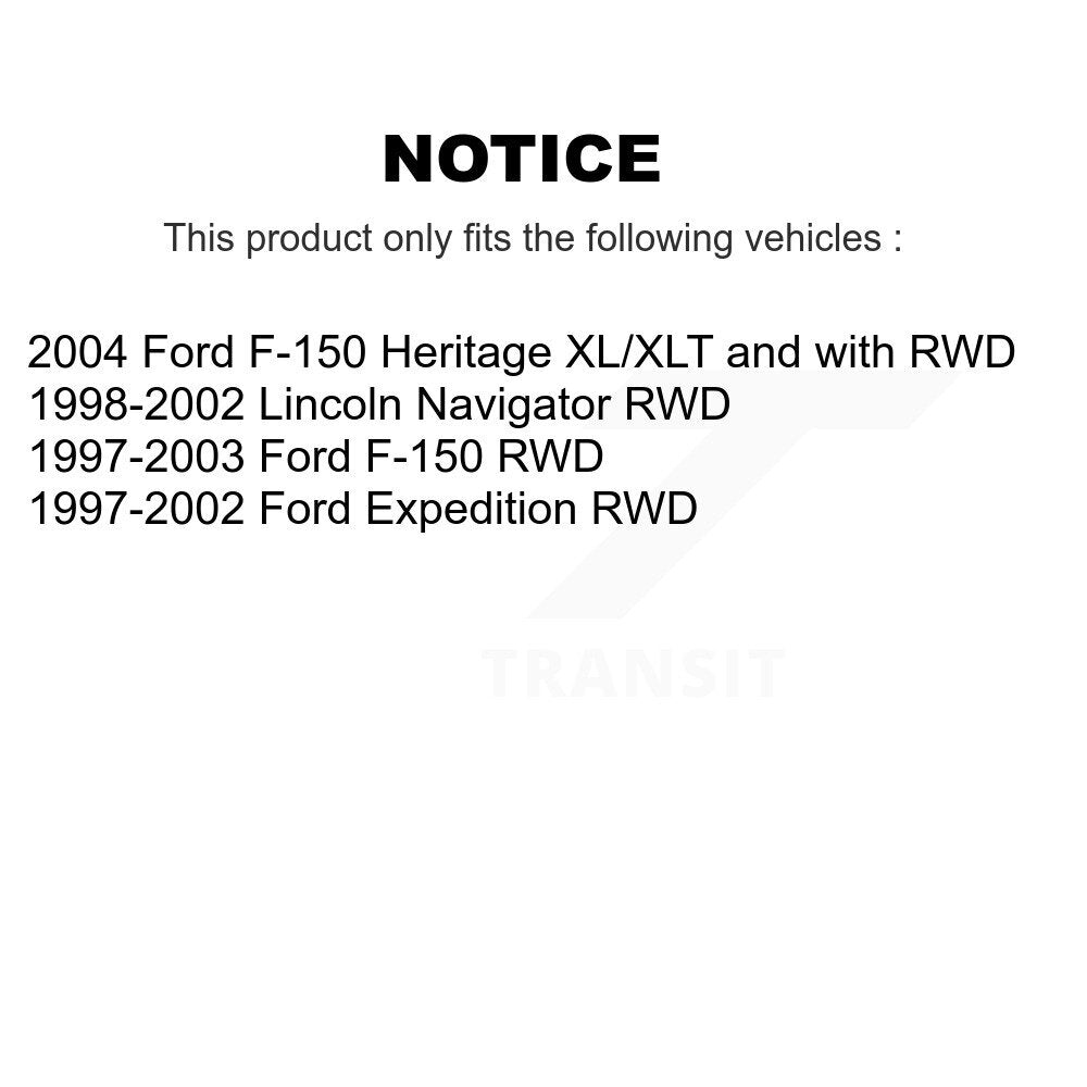 Shock Absorber And TOR Link Front Kit For Ford F-150 Expedition Heritage Lincoln