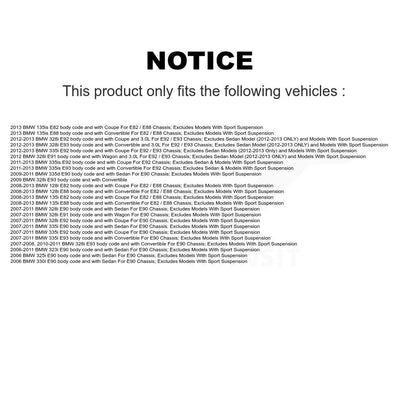 Shock Assembly And TOR Link Front Kit For BMW 323i 328i 335i 128i 135i 325i 330i