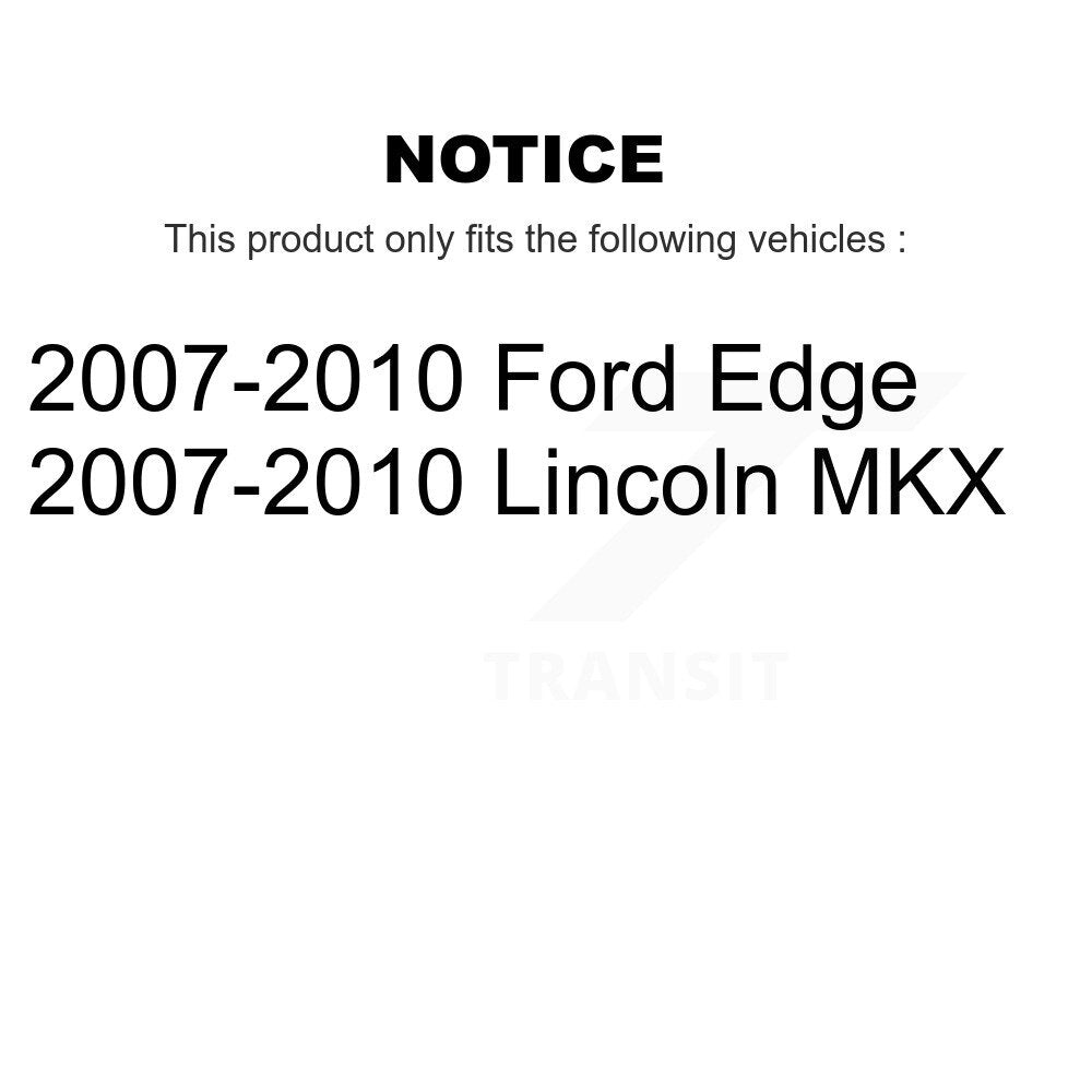 Complete Shock Assembly & TOR Link Front Kit For 2007-2010 Ford Edge Lincoln MKX