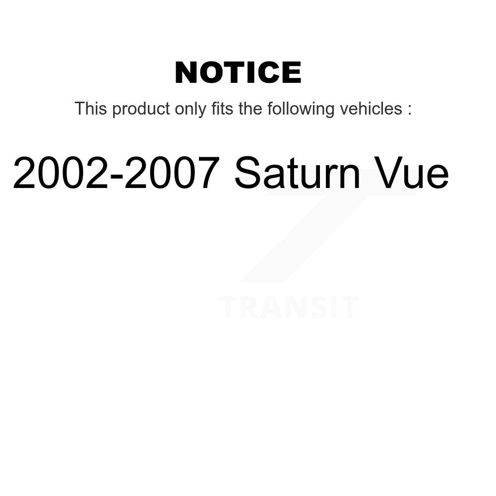 Complete Shock Assembly And TQ Link Front Kit For 2002-2007 Saturn Vue