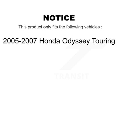 Control Arms & Complete Shock Tie Rods Link Sway Bar Front Kit For Honda Odyssey