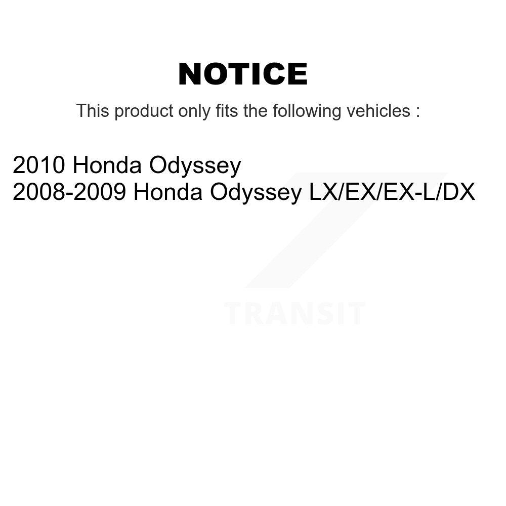 Control Arms & Complete Shock Tie Rods Link Sway Bar Front Kit For Honda Odyssey