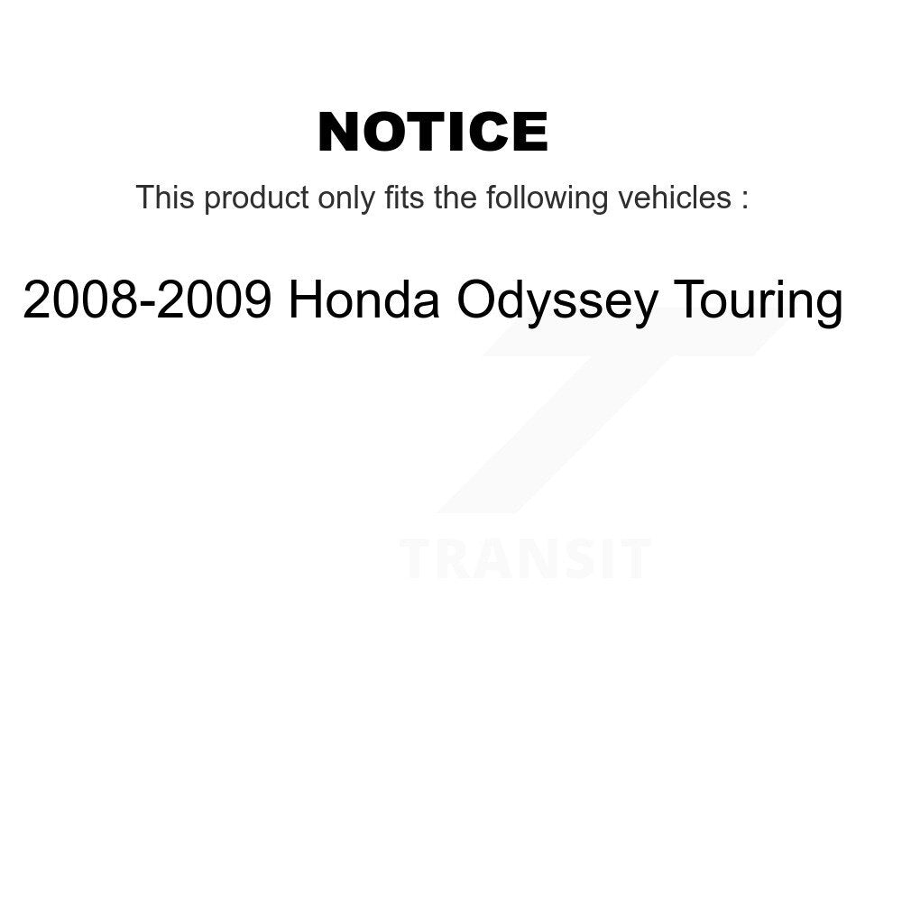 Control Arms & Complete Shock Tie Rods Link Sway Bar Front Kit For Honda Odyssey
