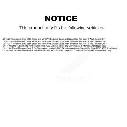 Shock Assembly & TOR Link Front Right Kit For Mercedes-Benz E350 E400 E250 E550