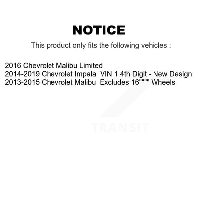 Shock Assembly And TOR Link Front Left Kit For Chevrolet Malibu Impala Limited