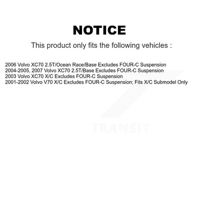 Complete Shock Assembly And TOR Link Front Left Kit For Volvo XC70 V70