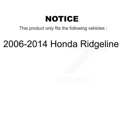 Complete Shock Assembly & TOR Link Front Right Kit For 2006-2014 Honda Ridgeline