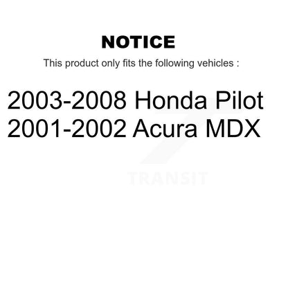 Complete Shock Assembly And TOR Link Front Right Kit For Honda Pilot Acura MDX