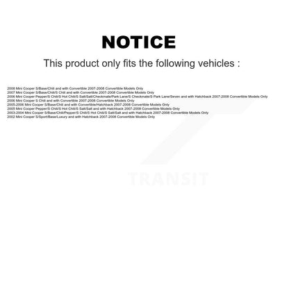 Complete Shock Assembly And TOR Link Rear Left Kit For Mini Cooper