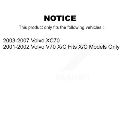 Complete Shock Assembly And TOR Link Rear Right Kit For Volvo XC70 V70