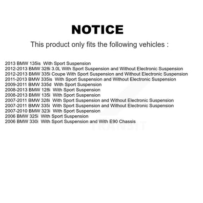 Strut And TOR Link Kit Front Left For BMW 328i 335i 128i 323i 135i 325i 330i