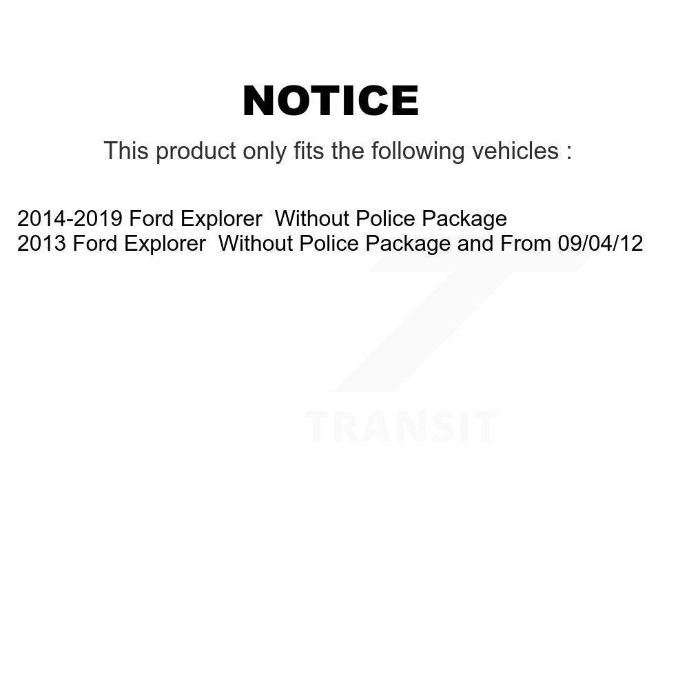 Strut And TOR Link Kit Front Left For Ford Explorer