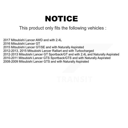 Strut And TQ Link Kit Front For Mitsubishi Lancer