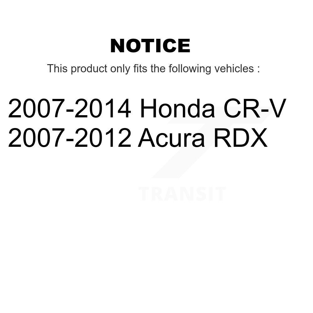 Strut And TQ Link Kit Front Right For Honda CR-V Acura RDX