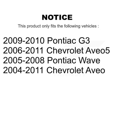 Strut And TOR Link Kit Front Right For Chevrolet Aveo Pontiac Aveo5 Wave G3