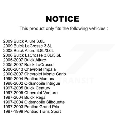 Strut TQ Link Kit Front For Chevrolet Impala Buick LaCrosse Pontiac Century