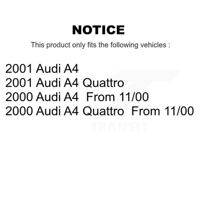Strut And TOR Link Kit Front For Audi A4 Quattro