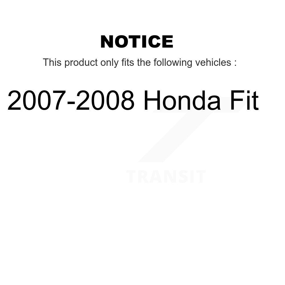 Strut And TOR Link Kit Mount Front Right For 2007-2008 Honda Fit