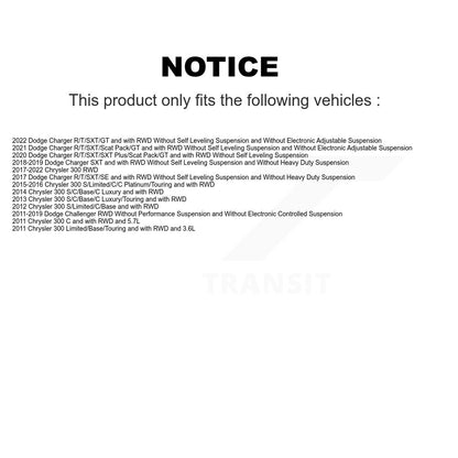 Strut TQ Link Kit Mount Front Right For Dodge Chrysler 300 Challenger