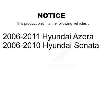 Strut TQ Link Kit And Mount Front For Hyundai Sonata Azera