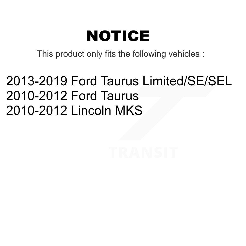 Shock And TOR Link Kit Rear For Ford Taurus Lincoln MKS