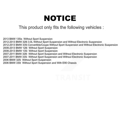 Shock And TOR Link Kit Rear For BMW 328i 335i 128i 135i 325i 330i 135is