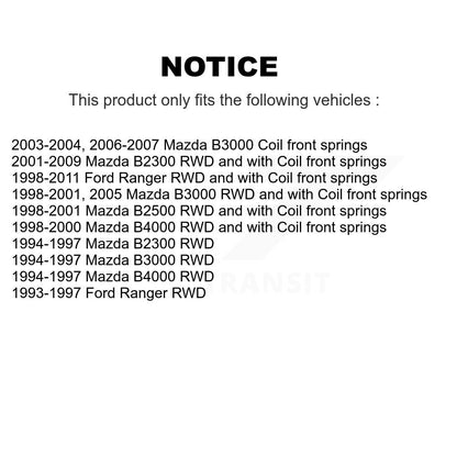 Shock And TOR Link Kit Rear For Ford Ranger Mazda B3000 B2300 B4000 B2500