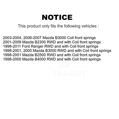 Shock & TOR sway Bar Link Front Rear Kit For Ford Ranger Mazda B3000 B2300 B4000