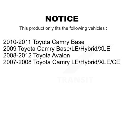 Strut TQ Link Kit And Mount Rear Left For Toyota Camry Avalon