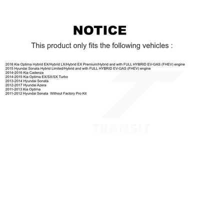 Shock TQ Link Kit And Mount Rear For Hyundai Sonata Kia Optima Cadenza
