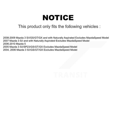 Complete Shock Assembly And TQ Link Front Left Kit For Mazda 3 5