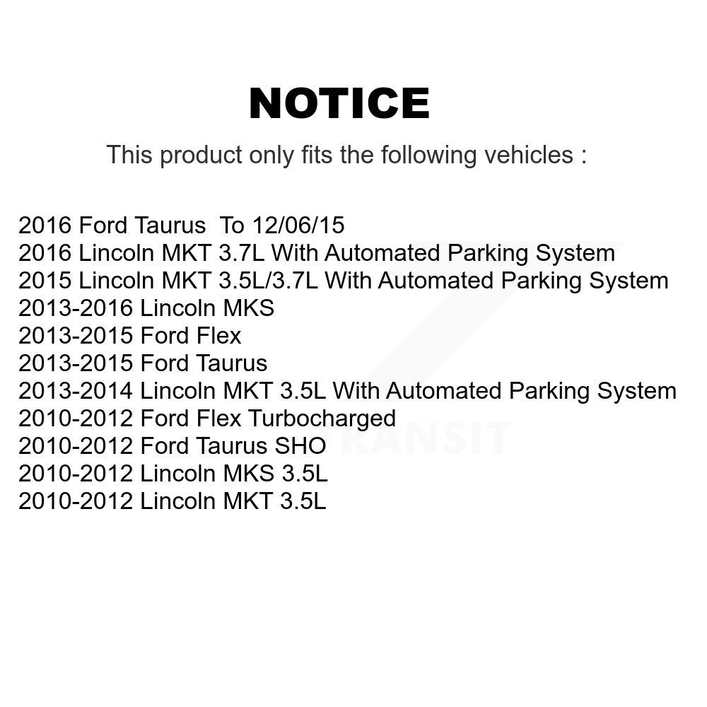 Steering Tie Rod End & Boot Front Kit For Ford Taurus Flex Lincoln MKS MKT