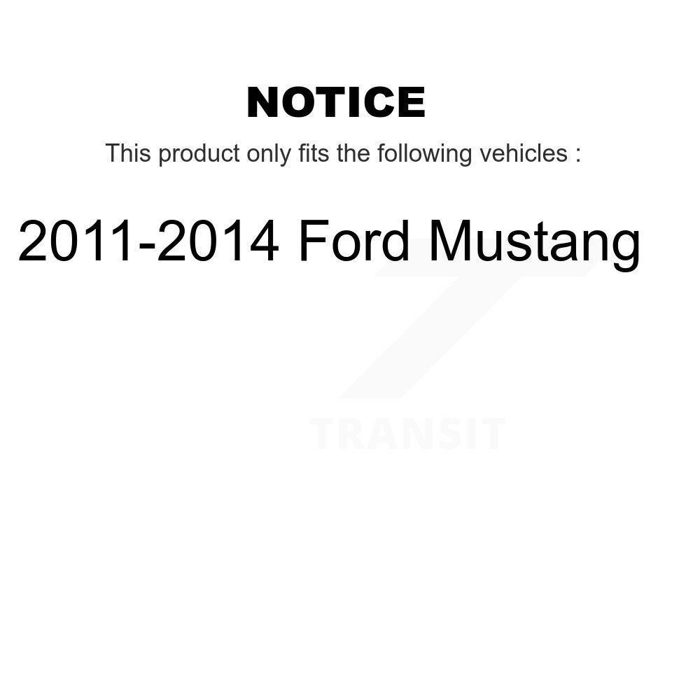 Steering Tie Rod End & Boot Front Kit For 2011-2014 Ford Mustang