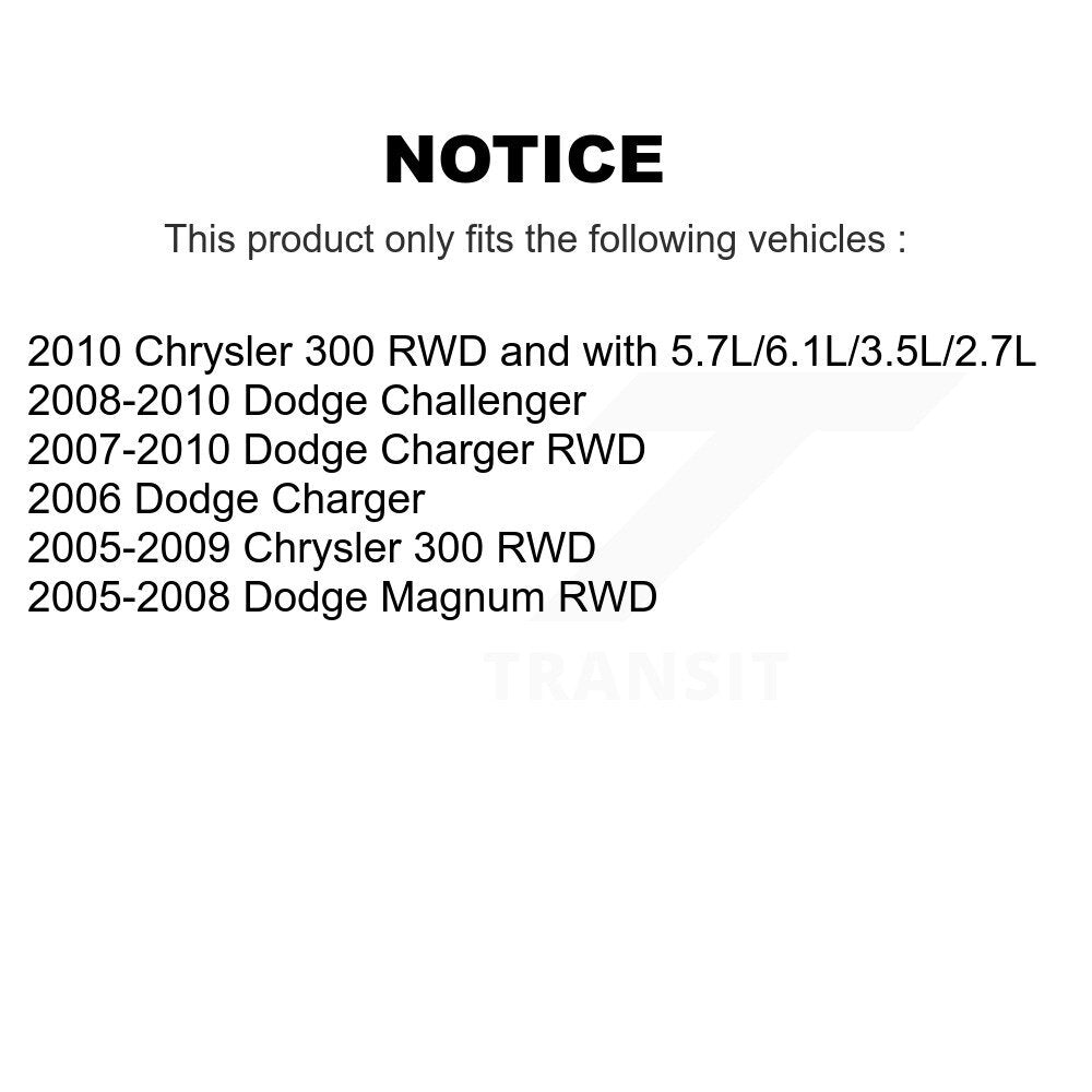Tie Rod End & Boot Front Kit For Dodge Chrysler 300 Charger Challenger Magnum
