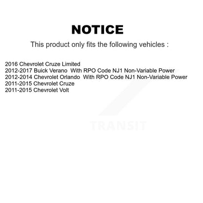 Tie Rod End & Boot Front Kit For Chevrolet Cruze Buick Verano Limited Orlando