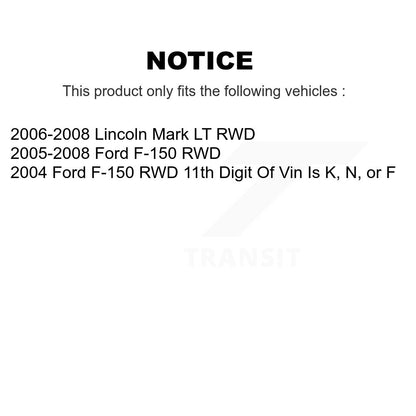 Left or Right Tie Rod End & Boot Front Kit For Ford F-150 Lincoln Mark LT RWD