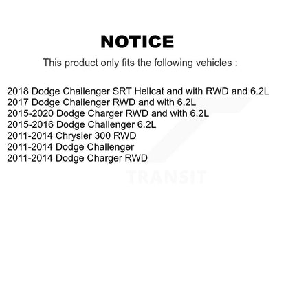 Left or Right Tie Rod End & Boot Front Kit For Dodge Charger Challenger Chrysler