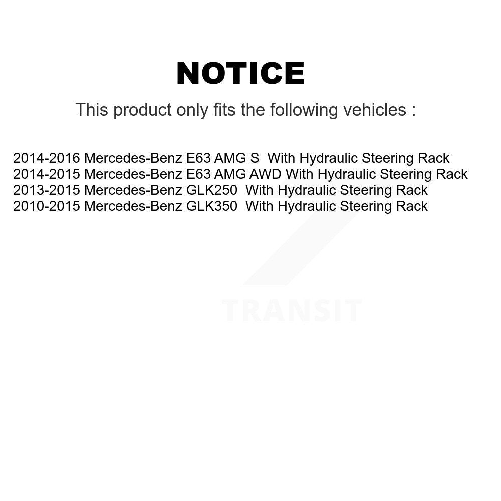 Tie Rod End & Boot Front Left Kit For Mercedes-Benz GLK350 GLK250 E63 AMG S