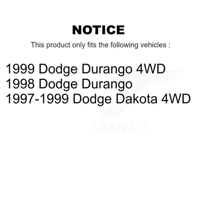 Steering Tie Rod End & Boot Front Left Kit For Dodge Dakota Durango