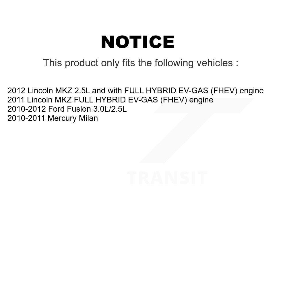 Tie Rod End & Boot Front Right Kit For Ford Fusion Lincoln MKZ Mercury Milan