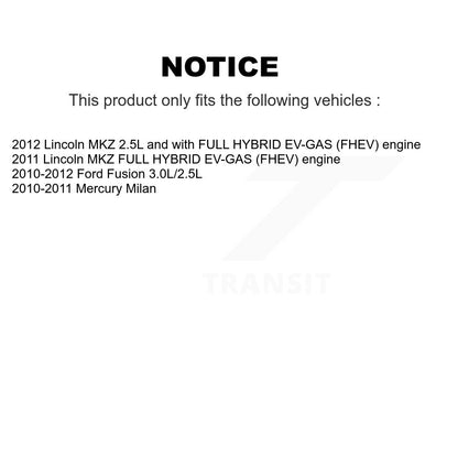 Tie Rod End & Boot Front Right Kit For Ford Fusion Lincoln MKZ Mercury Milan
